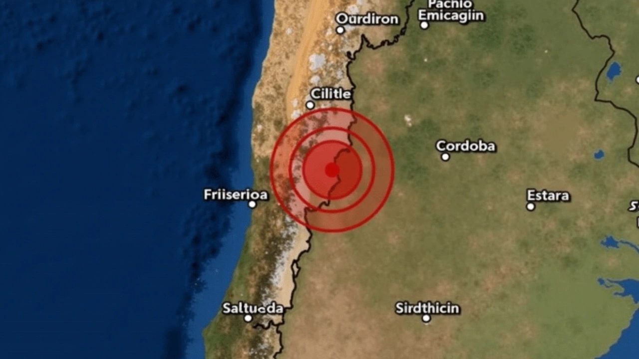 Tremores Secundários na América do Sul