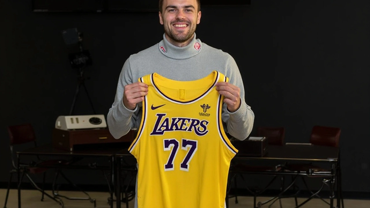 Luka Dončić Estréia no Los Angeles Lakers Contra o Utah Jazz