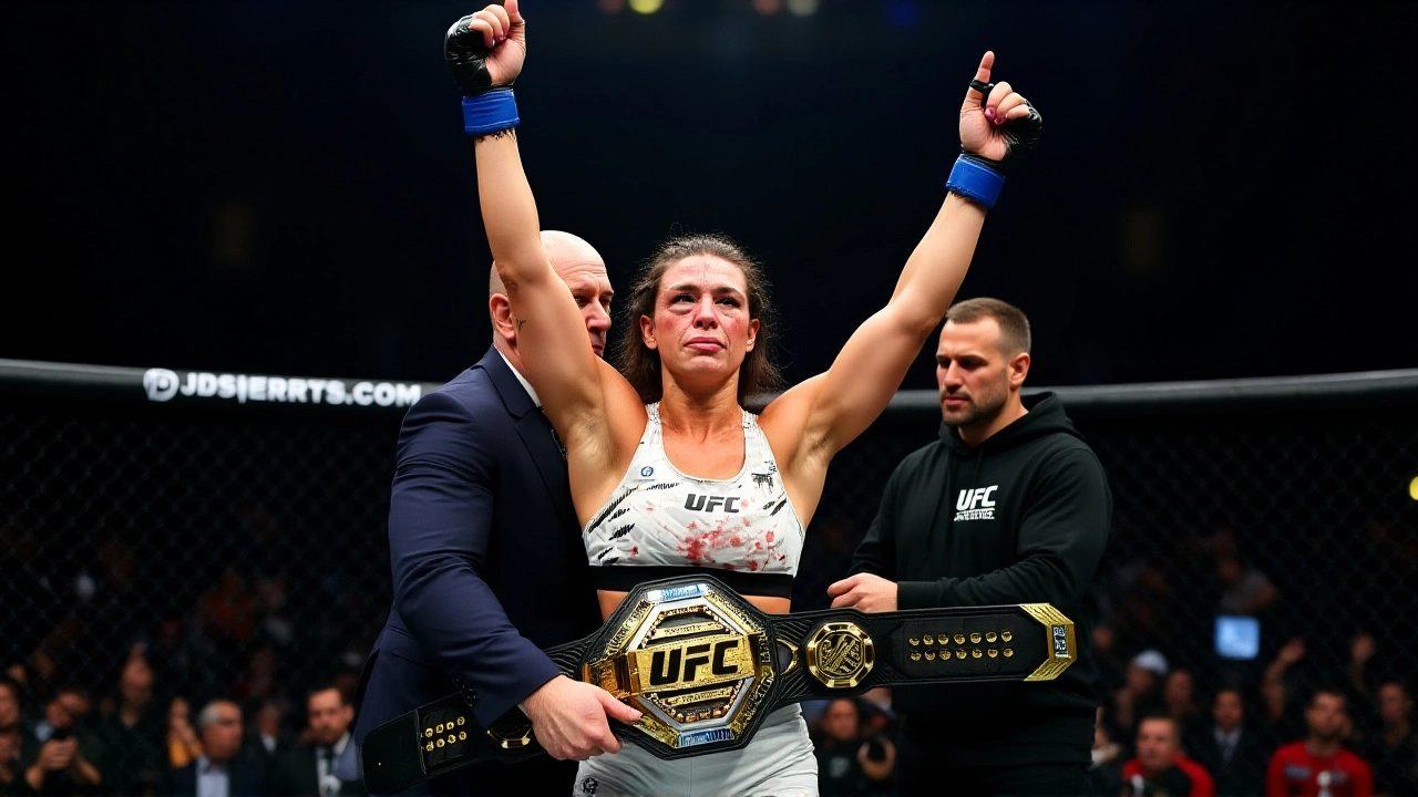 Brasil lidera UFC com três cinturões após vitória de Mackenzie Dern