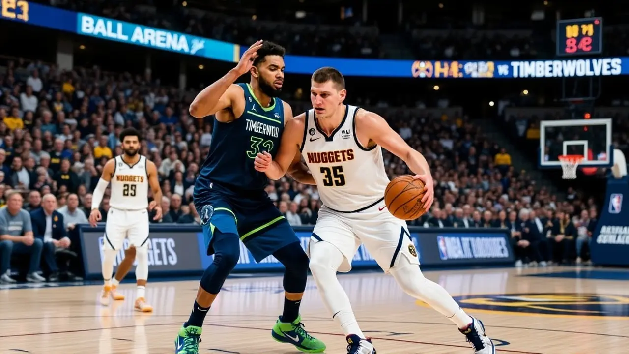 Timberwolves superam Nuggets com virada épica e empatam série da NBA